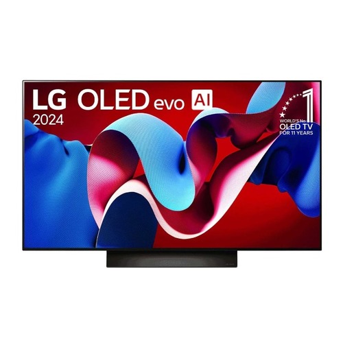 LG 55 inch OLED evo AI 4K alpha 9 AI Processor Smart TV (OLED55C46LA.ATR) 2024